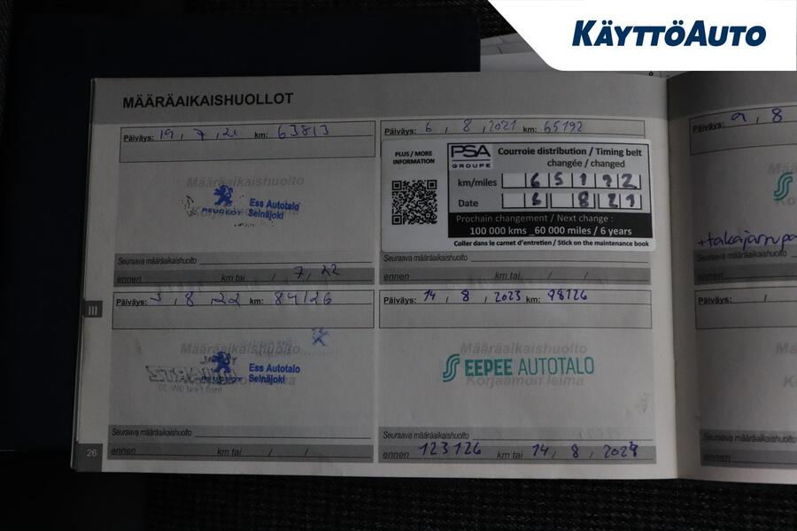 Peugeot 5008 vaihtoauto