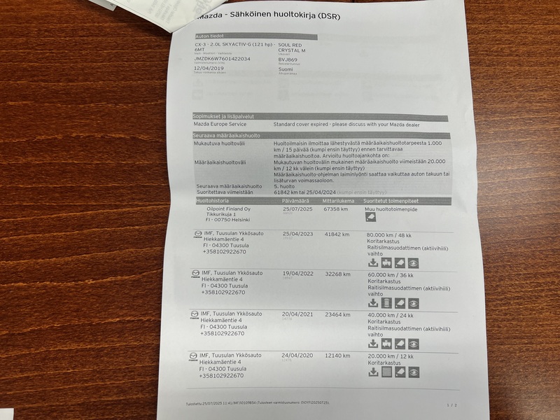 Mazda CX-3 vaihtoauto