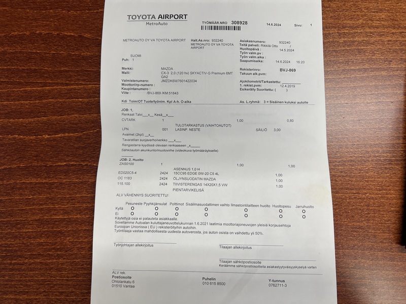 Mazda CX-3 vaihtoauto