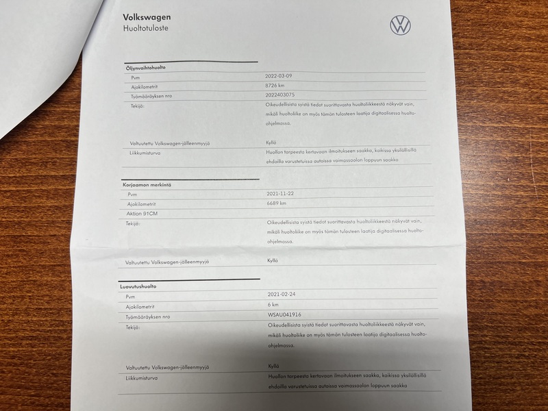 Volkswagen Golf vaihtoauto