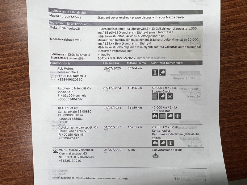 Mazda CX-5 vaihtoauto