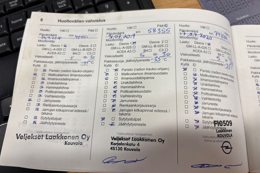 Opel Astra vaihtoauto