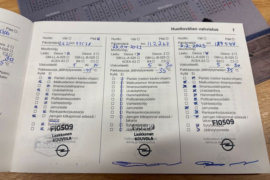 Opel Astra vaihtoauto