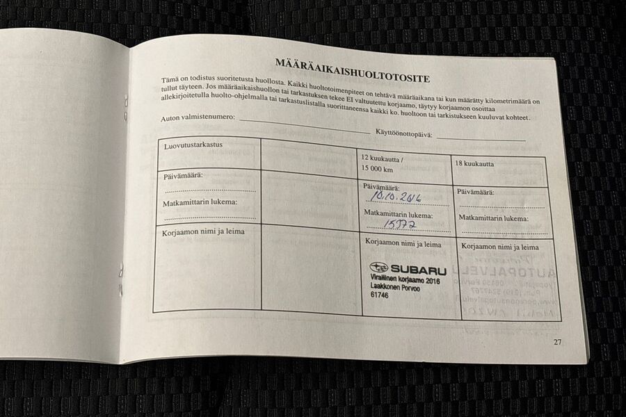 Subaru Forester vaihtoauto