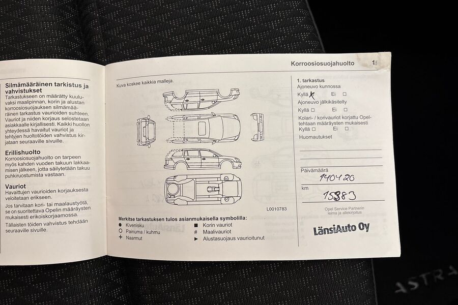 Opel Astra vaihtoauto