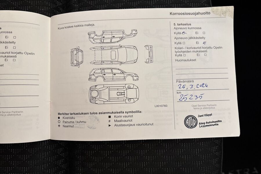 Opel Astra vaihtoauto