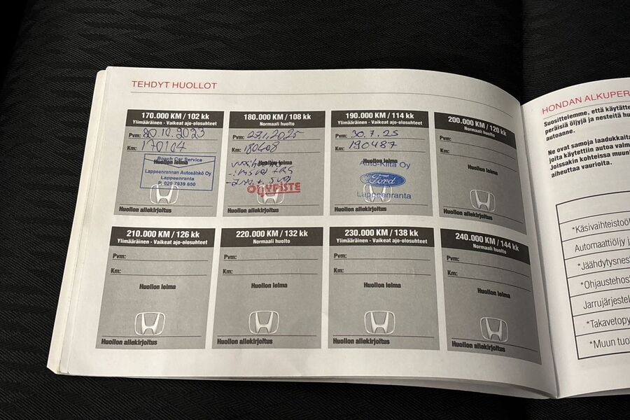 Honda Accord vaihtoauto