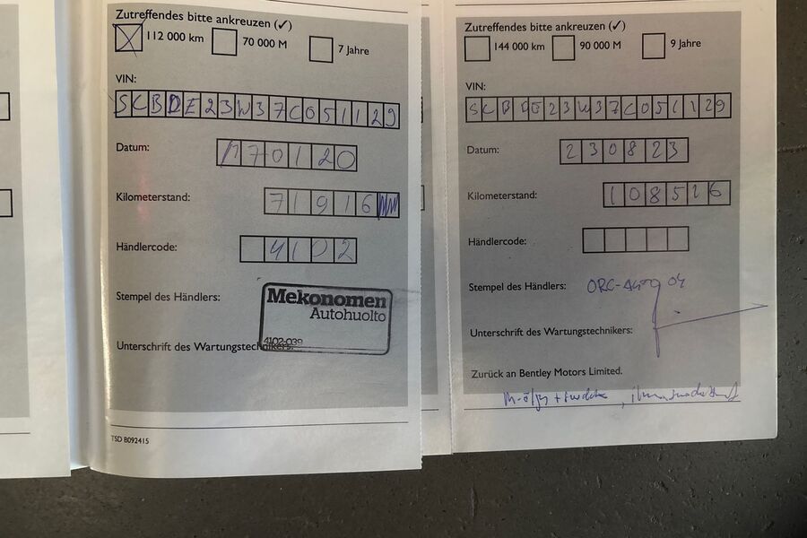 Bentley Continental vaihtoauto