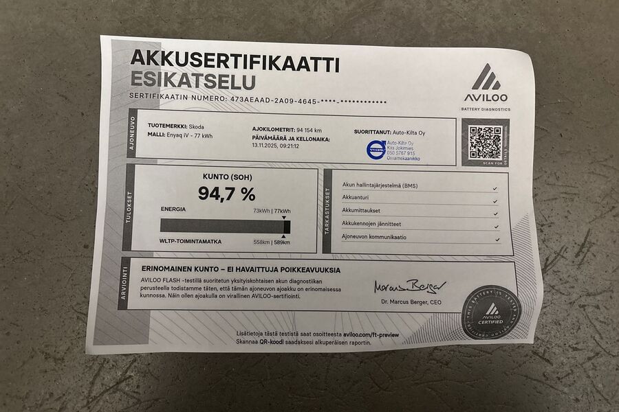 Skoda Enyaq vaihtoauto