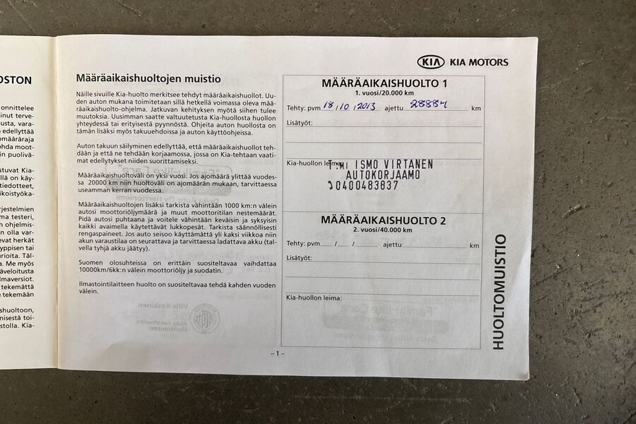 Kia Venga vaihtoauto