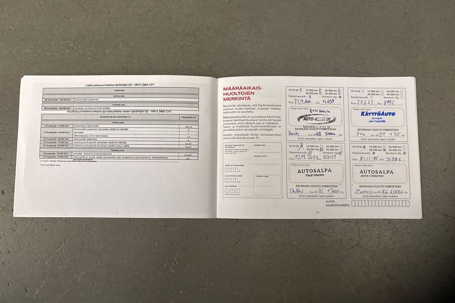 Nissan Qashqai vaihtoauto