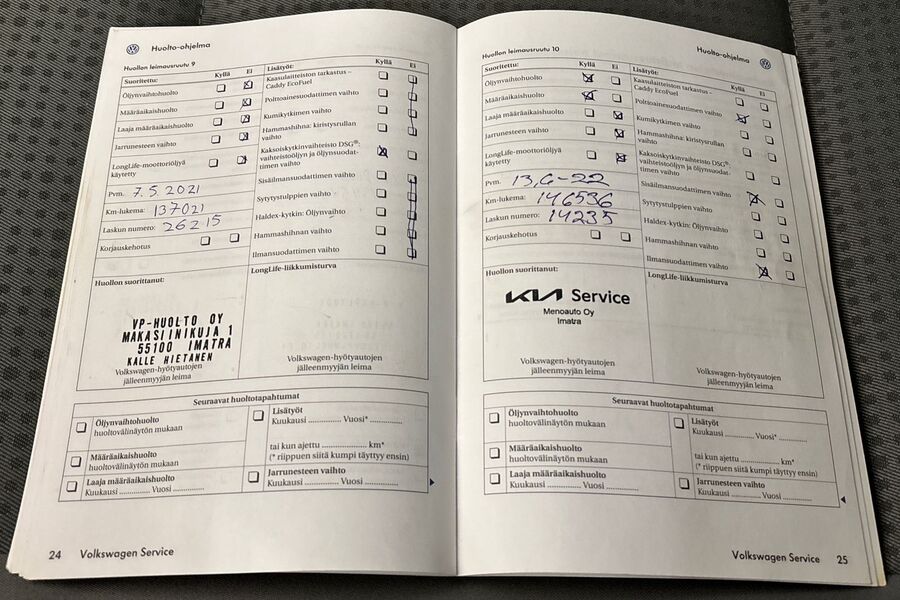 Volkswagen Caddy Maxi vaihtoauto