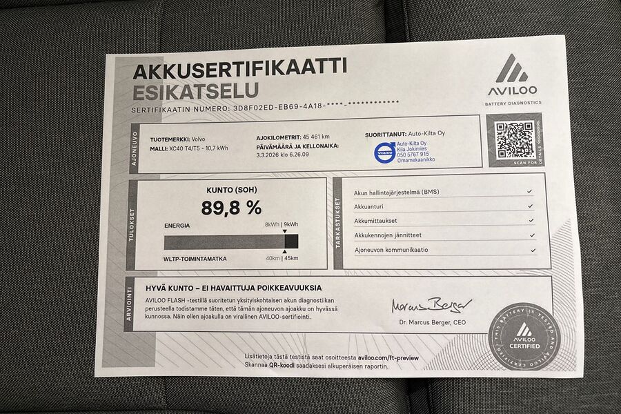 Volvo XC40 vaihtoauto