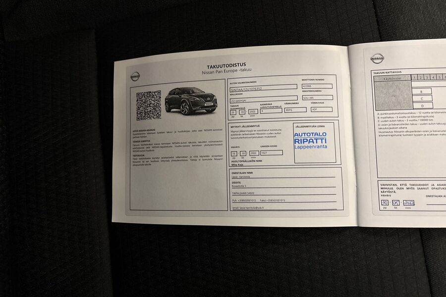 Nissan Qashqai vaihtoauto