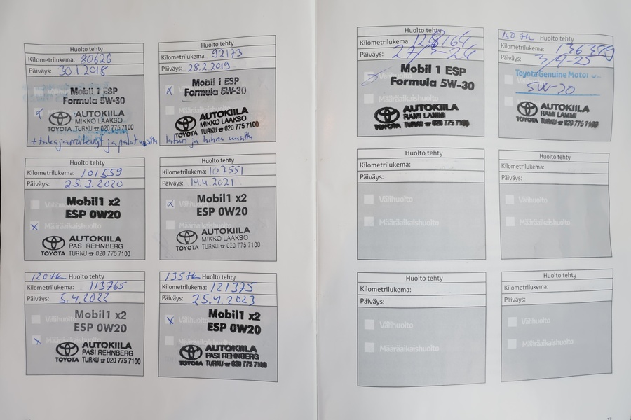 Toyota Auris vaihtoauto