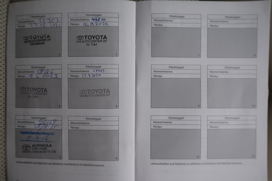 Toyota Camry vaihtoauto