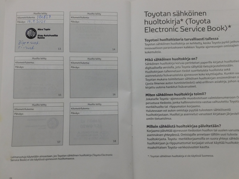 Toyota Auris vaihtoauto