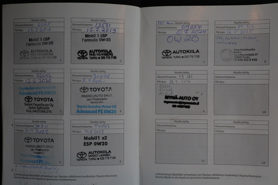 Toyota Auris vaihtoauto