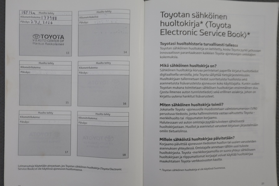 Toyota Auris vaihtoauto