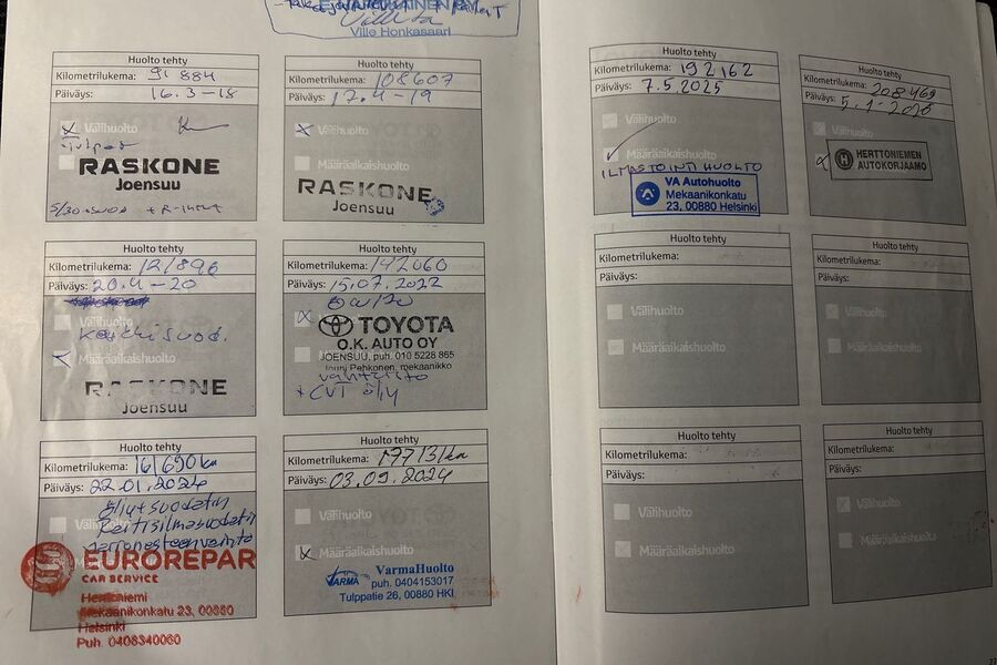 Toyota Avensis vaihtoauto