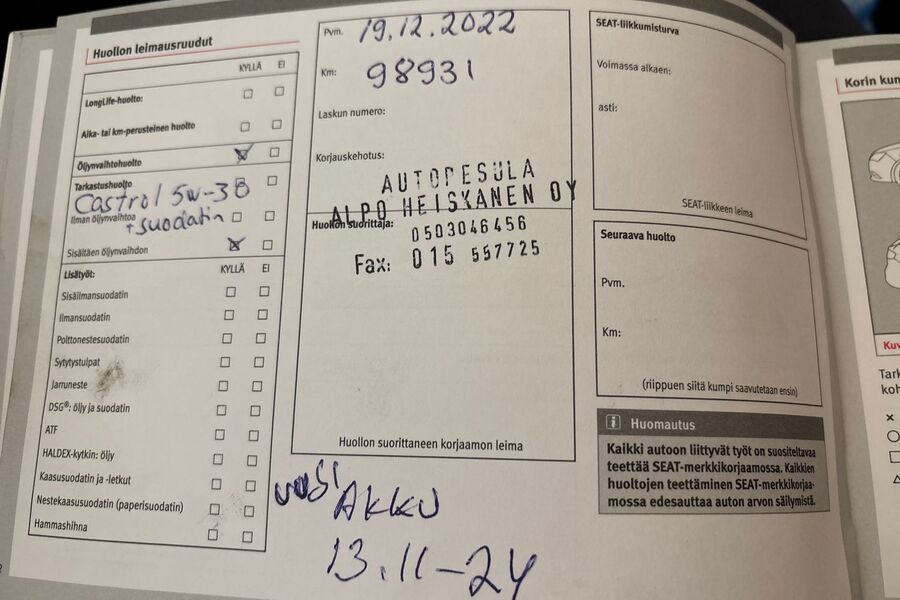 SEAT Toledo vaihtoauto