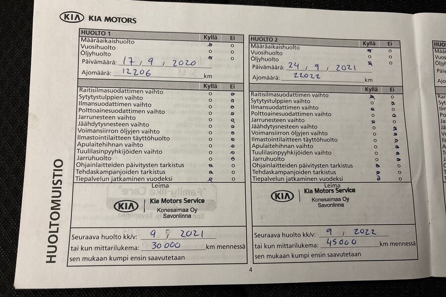 Kia Optima vaihtoauto