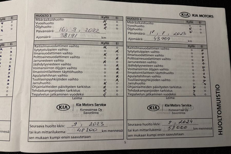 Kia Optima vaihtoauto