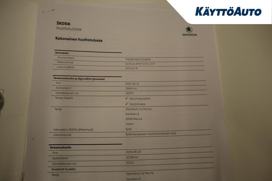 Skoda Octavia vaihtoauto