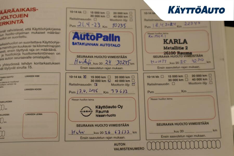 Nissan Qashqai vaihtoauto