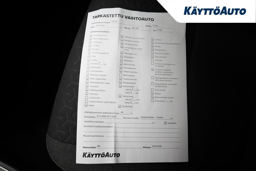 Toyota Yaris Cross vaihtoauto