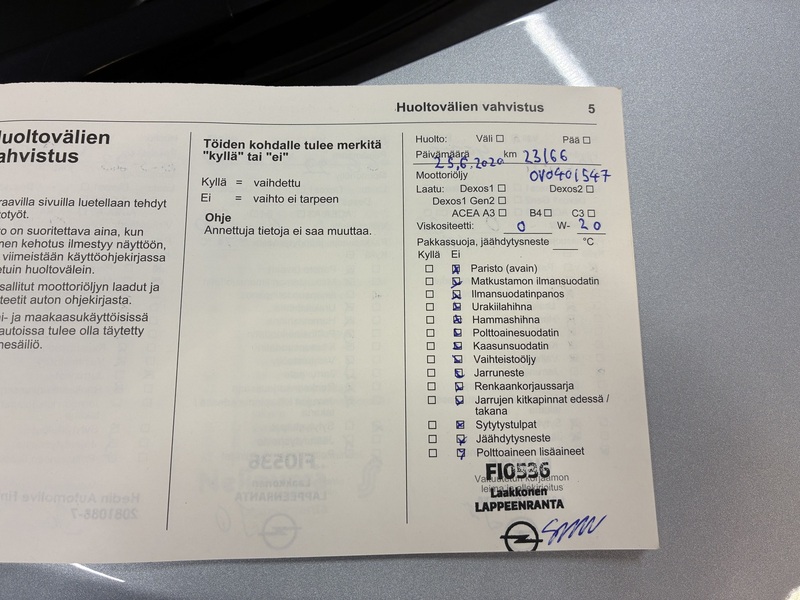 Opel Astra vaihtoauto