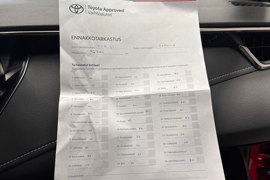 Toyota Corolla vaihtoauto