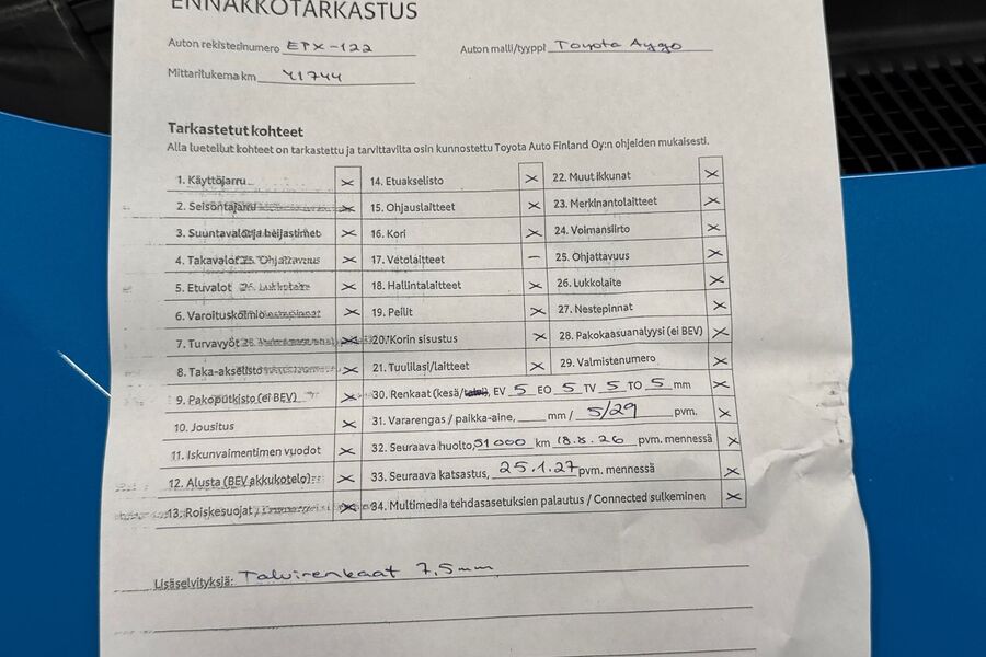 Toyota AYGO vaihtoauto