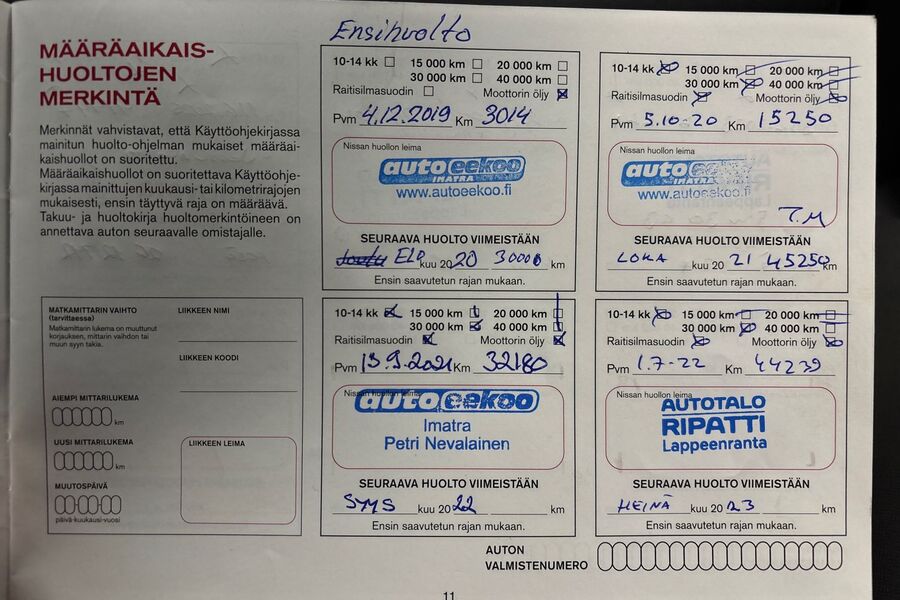 Nissan Qashqai vaihtoauto