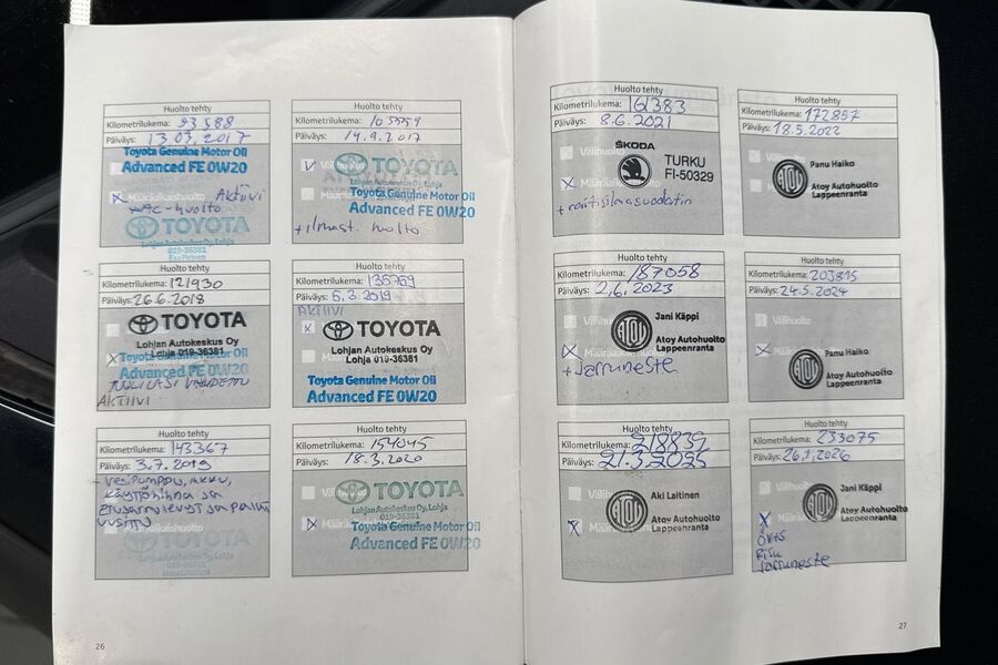 Toyota Avensis vaihtoauto