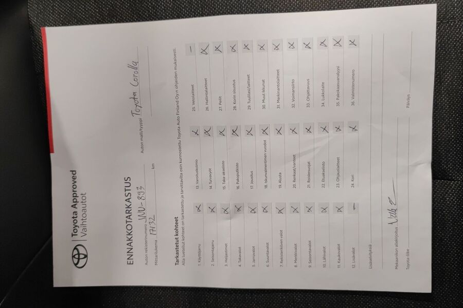 Toyota Corolla vaihtoauto