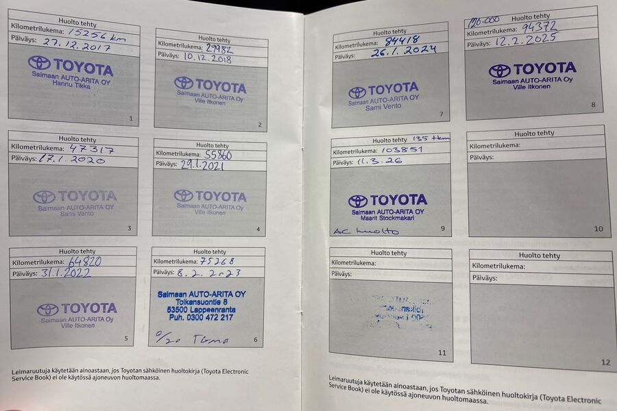 Toyota Auris vaihtoauto