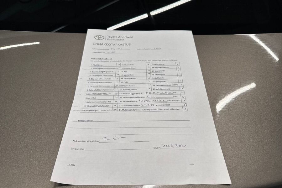 Toyota Corolla vaihtoauto