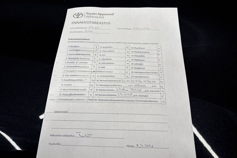 Toyota Yaris Cross vaihtoauto