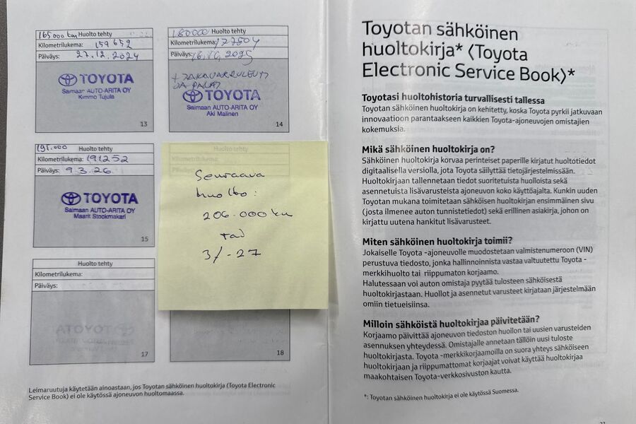 Toyota Auris vaihtoauto