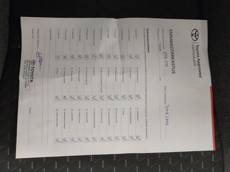 Toyota Yaris Cross vaihtoauto