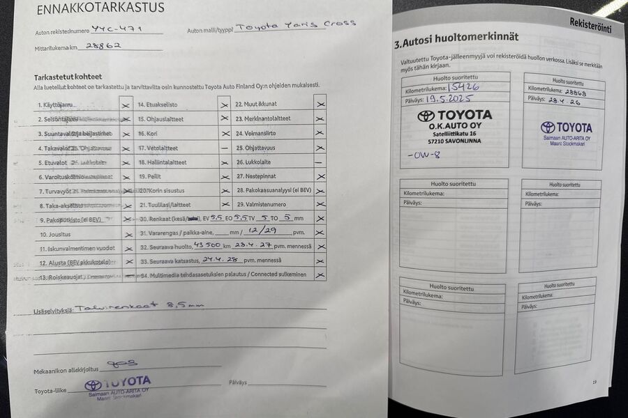 Toyota Yaris Cross vaihtoauto