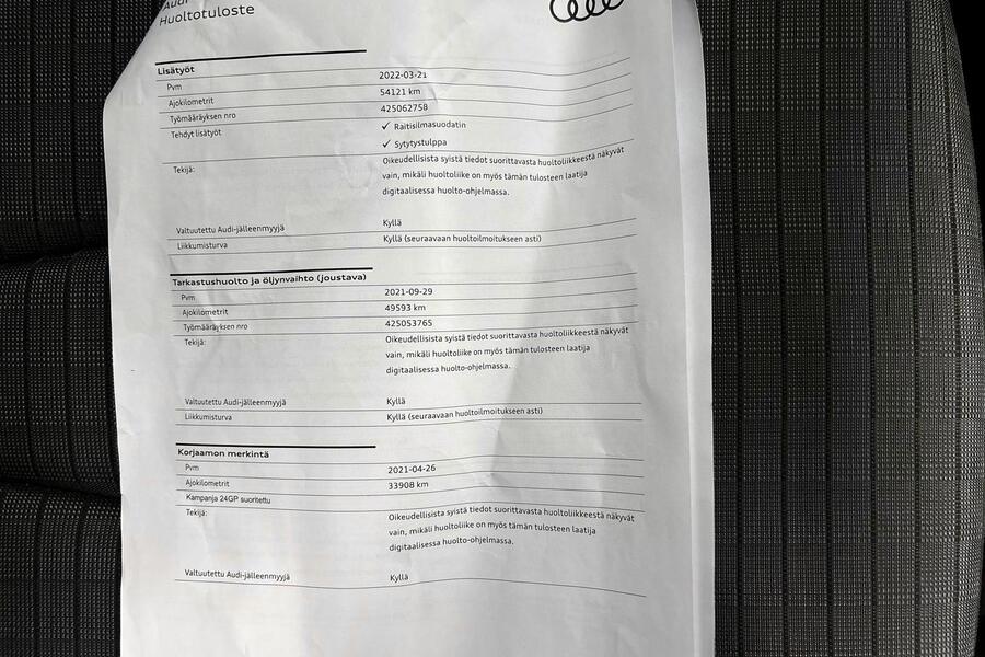Audi A3 vaihtoauto