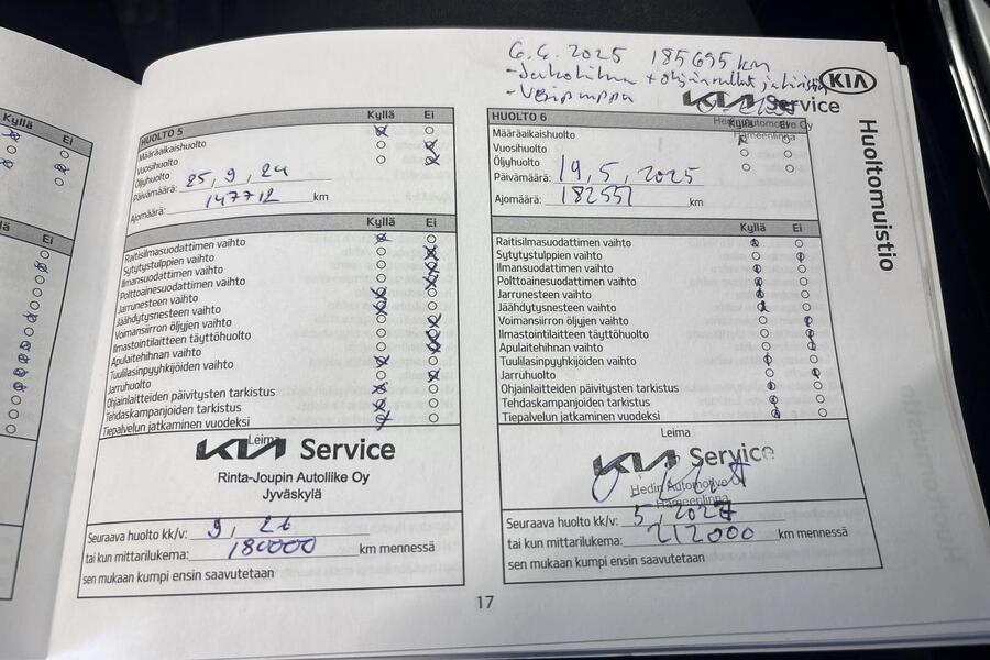 Kia Sorento vaihtoauto