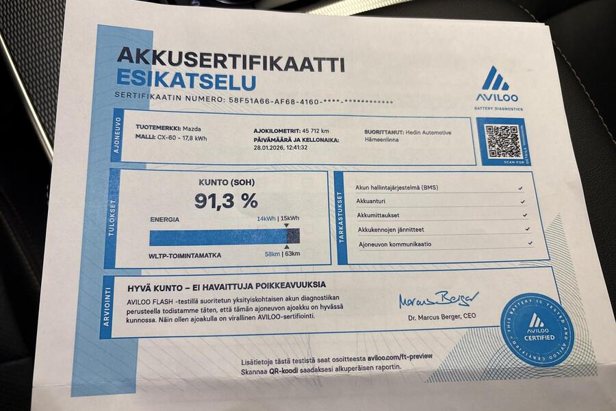 Mazda CX-60 vaihtoauto