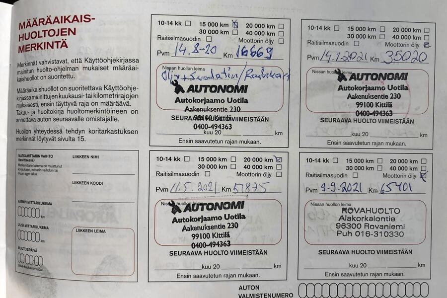 Nissan Qashqai vaihtoauto