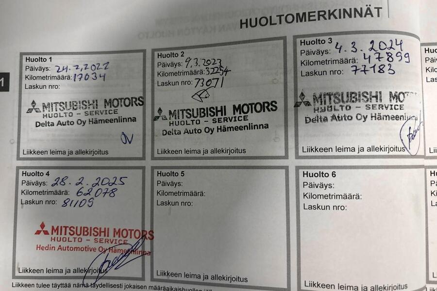 Mitsubishi Outlander PHEV vaihtoauto