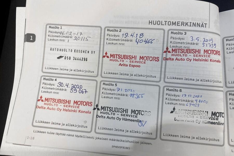 Mitsubishi Outlander PHEV vaihtoauto