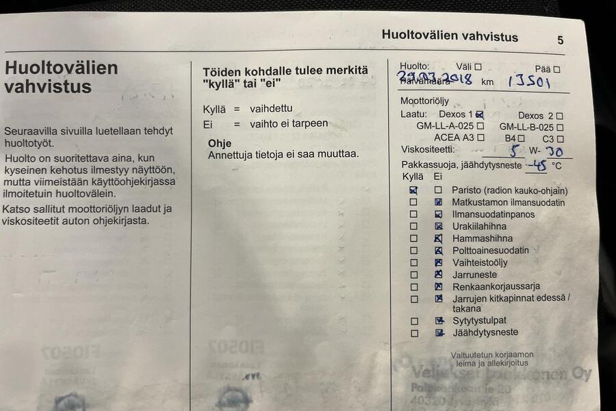 Opel Astra vaihtoauto