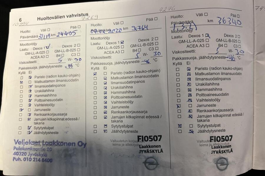 Opel Astra vaihtoauto